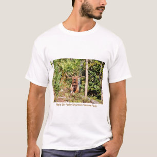 Mannelijke eland in Rocky Mountain National Park, T-shirt