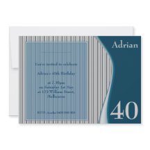 Mannelijke Elegante Uitnodiging