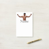 Mannelijke fitness Model Thunder_Cove Post-it® Notes (Op bureau)