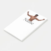 Mannelijke fitness Model Thunder_Cove Post-it® Notes (Schuin)