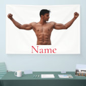 Mannelijke fitness Model Thunder_Cove Spandoek (Beurs)
