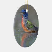 Mannelijke geverfde bundeling keramisch ornament (Rechts)