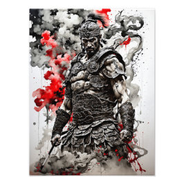 Mannelijke gladiator A Foto Afdruk