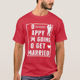 Mannelijke Grappige Bachelorfeest Spullen Uitstapj T-shirt