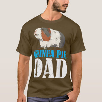 Mannelijke grappige cavia-liefhebber grafisch voor t-shirt