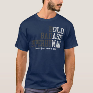 Mannelijke grappige oude man die grap cadeau verja t-shirt