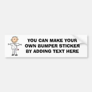Mannelijke keuze Afbeelding Verpleegbare T-shirts Bumpersticker