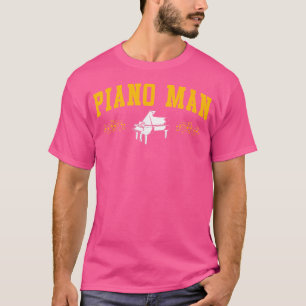 Mannelijke Keyboard Musicus Ik Ben De Piano Man T-shirt