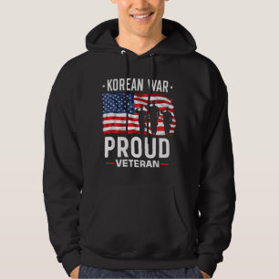 Mannelijke Koreaanse Oorlogsveteraan Hoodie