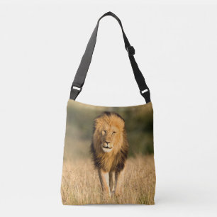 Mannelijke Leeuw Lopend Crossbody Tas