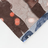 Mannelijke (Pop Art) Fleece Deken (Hoek)