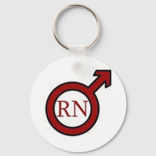 Mannelijke RN Sleutelhanger (Voorkant)