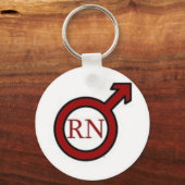 Mannelijke RN Sleutelhanger (Voorkant)