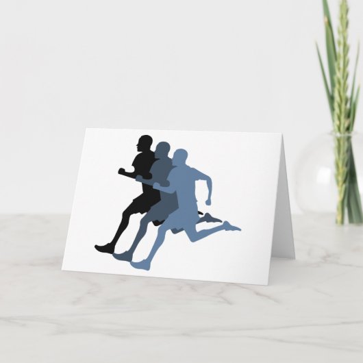 Mannelijke Runner Kaart (Voorkant)