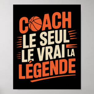 Mannelijke Skelet Coach Humor Skelet Cadeau Idee G Poster