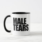 Mannelijke tranen mok (Links)