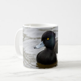 Mannelijke tufted duck koffiemok