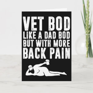Mannelijke Vaderdag Vet Lichaam Zoals Papa Lichaam Kaart