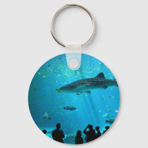 Mannelijke walvishaai in Georgia Aquarium Sleutelhanger