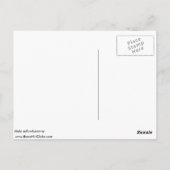 Mannelijke yellowhammer briefkaart (Achterkant)