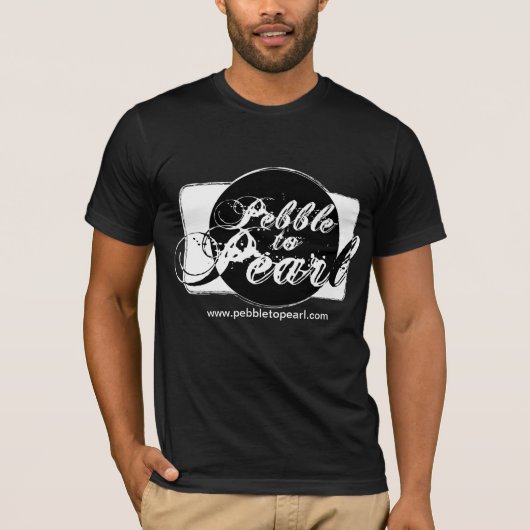 Mannelijke zwarte Logo T-shirt (Voorkant)