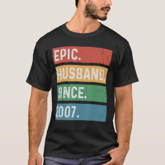 Mannen 16 jaar 16e Jubileum - Epic Husba T-shirt
