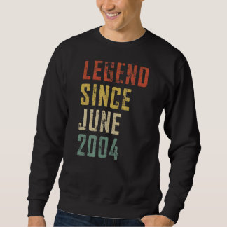 Mannen 18 jaar oude leggende sinds juni 2004 18e g trui