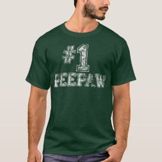 Mannen 1 PeePawNummer één T-shirt