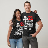 Mannen 21e Verjaardag Gag Jurk 21 jaar geleden was T-shirt (Unisex)