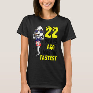 Mannen 22 jaar geleden was ik de snelste 22e verja t-shirt
