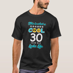 Mannen 30e verjaardag Funny Gift Age 30 jaar oud C T-shirt