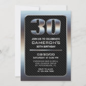 Mannen 30th Verjaardag Kaart (Voorkant)