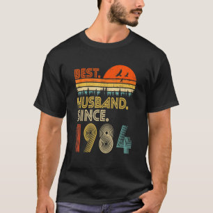 Mannen 38ste weddenschap Jubileum Beste man sinds T-shirt