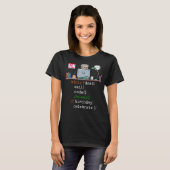 Mannen 40e verjaardag I Software Engineer & Coder T-shirt (Voorkant volledig)
