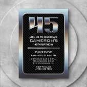 Mannen 45th Verjaardag Kaart
