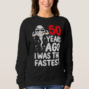 Mannen 50e verjaardag Gag Dress 50 jaar geleden wa Trui