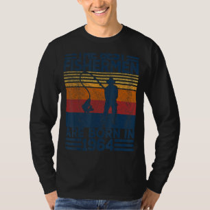 Mannen 58 jaar oude visser Vist 58e verjaardag T-shirt