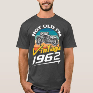 Mannen 60e Man op zaterdag - motorfiets - motorfie T-shirt