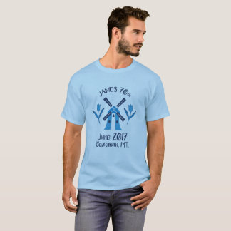Mannen 70e logo T-shirt