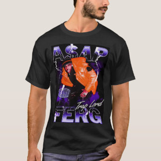 Mannen A$AP Ferg Official Trap Lord Photo T-shirt