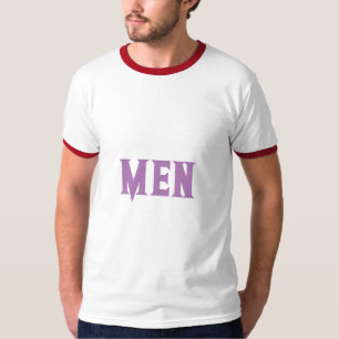 Mannen Aangepaste tekst Lavendel kleur Mannen T-shirt
