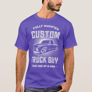 Mannen Aangepaste Vrachtwagen Man Funny Classic Lo T-shirt