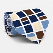 Mannen Abstract ontwerp Stropdas (Opgerold)