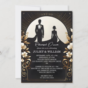 Mannen Adult Tuxedo Bold Zwart Stropdas repetitie Kaart