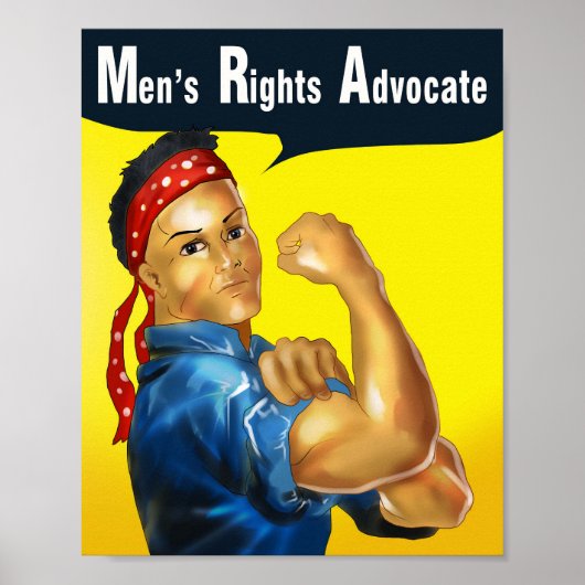 Mannen Advocate Poster (Voorkant)