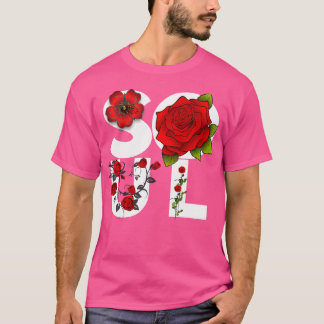 Mannen-afbeelding RB Rare Soul - Bold Large Text D T-shirt