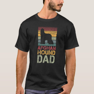 Mannen Afghaanse hond Pap hond Hond Pa Kleding Pa T-shirt