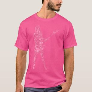Mannen-akoestische gitaar t-shirt