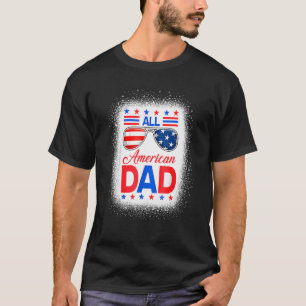 Mannen alle Amerikaanse vader op 4 juli... ... fam T-shirt