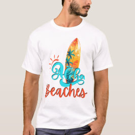 Mannen Aloha Stranden T-shirt